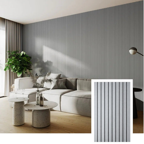 House™ Premium Acoustic Slat Wall Panel — Natural Oak (2.7 × 1.10 m)