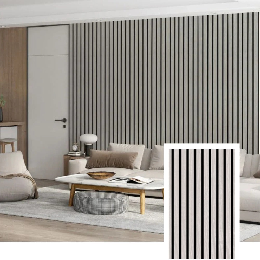 House™ Premium Acoustic Slat Wall Panel — Natural Oak (2.7 × 1.10 m)