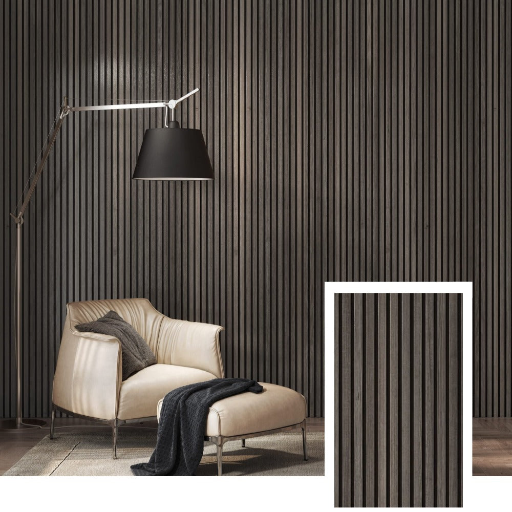 House™ Premium Acoustic Slat Wall Panel — Natural Oak (2.7 × 1.10 m)